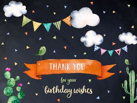 Best Thank You Replies To Birthday Wishes Birthday Wishes Reply