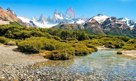Argentina Nature Beautiful Nature Landscape In Argentina Stock Photo