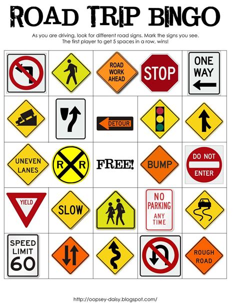 Free Printable Road Signs Clipart Best
