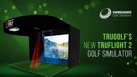 Trugolfs New Truflight 2 Golf Simulator Swingsense