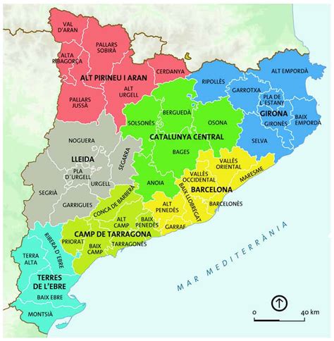 Mapas De Catalunya 🗺️