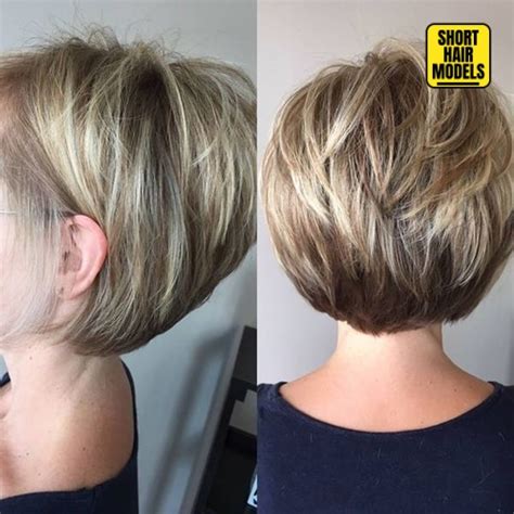 Hairstyles for women over 50 with fine hair is for women with aged looks. 35 Most Popular Short Haircuts for 2020 - Get Your ...