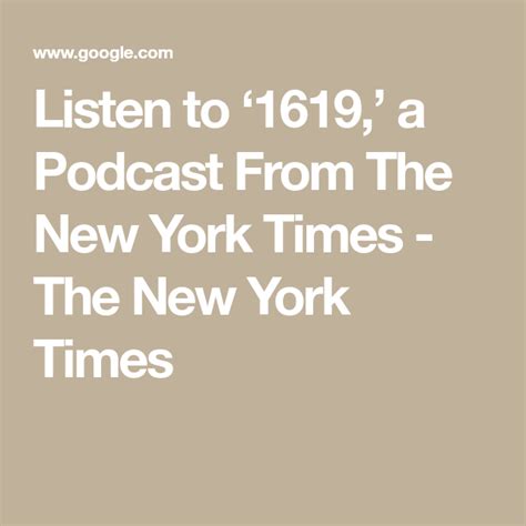 New York Times Podcast