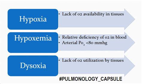 Hypoxia Hypoxemia And Dysoxia With Images Hypoxia Respiratory