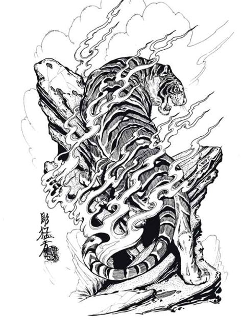 Awesome Tiger Tattoo Design By Jp Tattoos