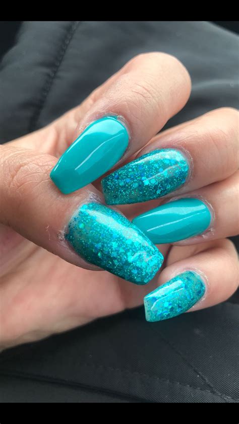 Pin By Stephanie Fettig Manzi On Nails In Teal Nails Turquoise