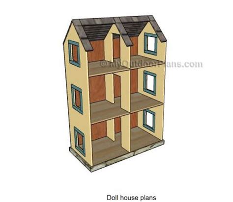 Free Large Doll House Plan