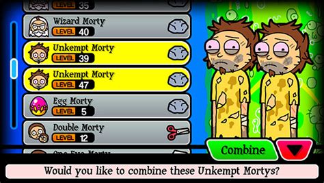 If you are new to pocket mortys, you probably need a game guide or walkthroughs to learn how to play the game. Mortys: Collecting and Combining