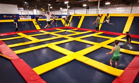 Trampolining or trampoline gymnastics is a recreational activity, acrobatic training tool as well as a competitive olympic sport in which athletes perform acrobatics while bouncing on a trampoline. Trampoline Jumping or Party - Sky High Sports | Groupon