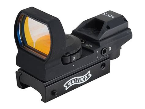 Walther Mrs Multi Reticle Reflex Red Dot Sight Integral Weaver Style