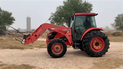 Kubota M9540 Tractor With Loader For Sale Youtube