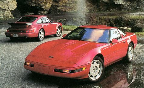 1991 Chevrolet Corvette Zr 1 Vs 1991 Porsche 911 Turbo Submodel