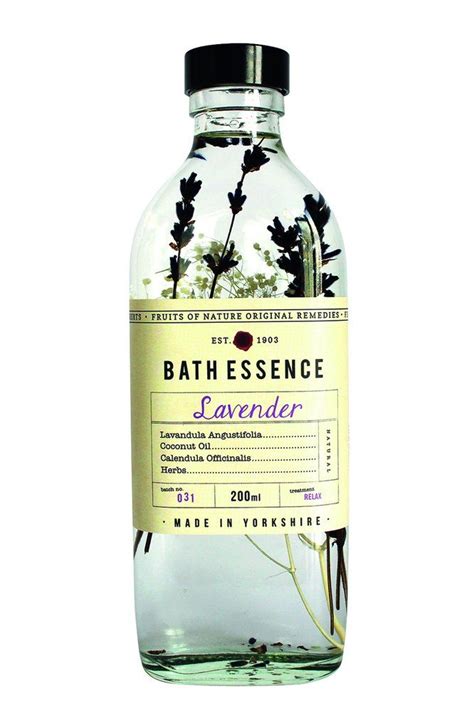 Fruits Of Nature Bath Essence 200ml Option Of Six Fragrances Fragrance Lavender Hand Lotion