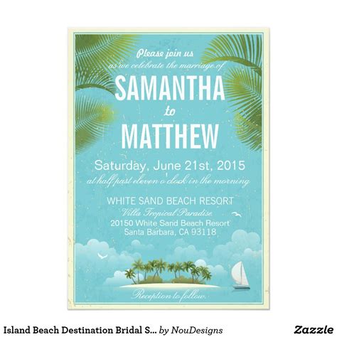 Temptation Island Invitation Card Rustic Wedding Invitation Templates