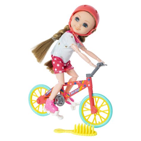 Zoe Summer Riding Doll And Bike Five Below Let Go And Have Fun