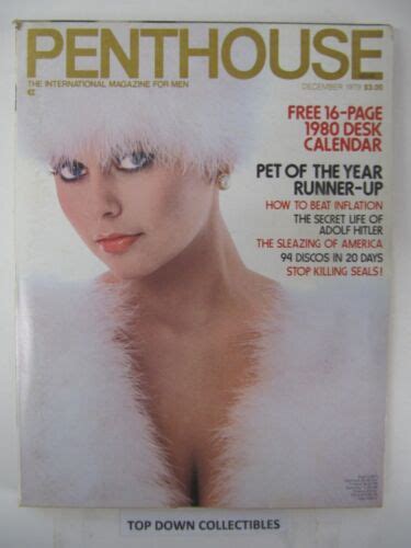 Penthouse Magazine December 1979 Miss Judi Gibbs Pet Of The Month
