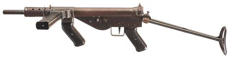 Historical Firearms Austen Submachine Gun At The Beginning Of The