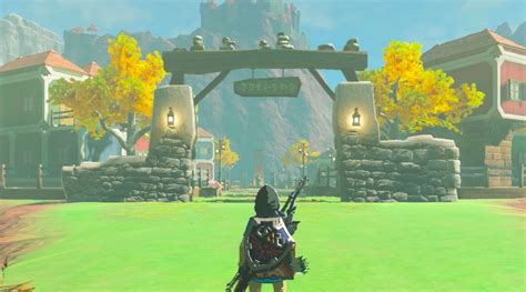 Zelda Breath Of The Wild How To Build Tarrey Town