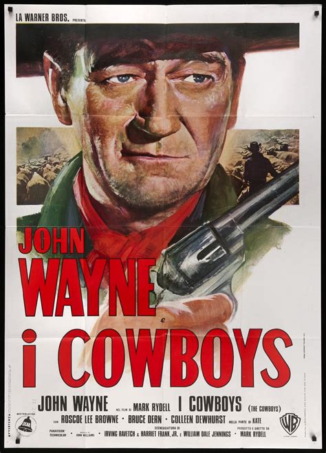 The Cowboys 1972 Original Italian 2 Fogli Movie Poster Original