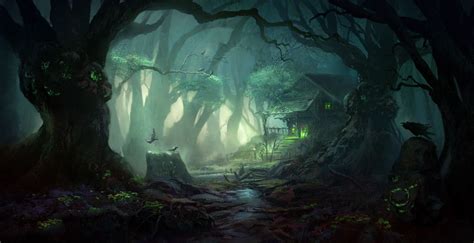 Mystic Forest Giao Nguyen On Artstation At
