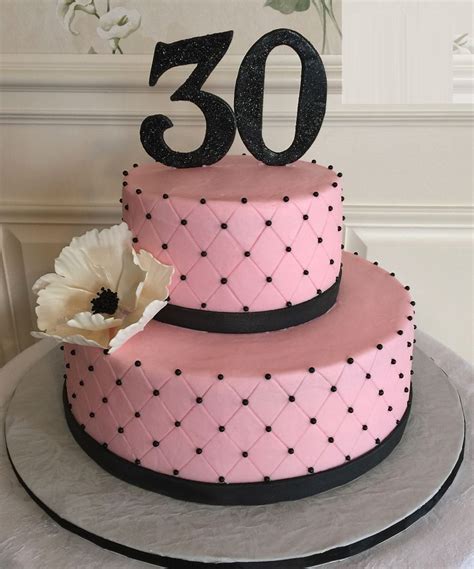 Whether you're not too big on birthdays or you designate a birthday month, turning 30 is likely going to be something that you'll remember for years to come. 30th Birthday Cake Ideas - Allow It To Be Fun And ...