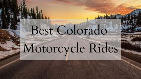 After becoming a colorado resident, you must transfer your driver license within 30 days and register your vehicle within 90 days. Best Colorado Motorcycle Rides | 🌄 Guide with Maps, Info ...