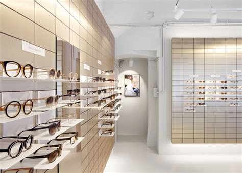 viu eyewear creates gallery like space for its vienna flagship store glass store eyewear