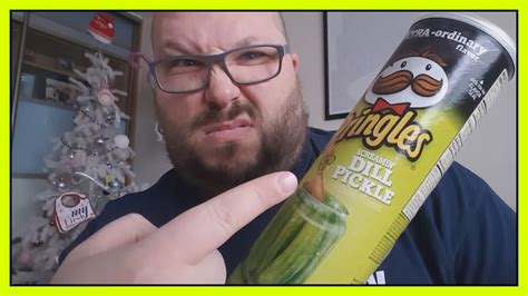 Pringles Screamin Dill Pickle Review Youtube