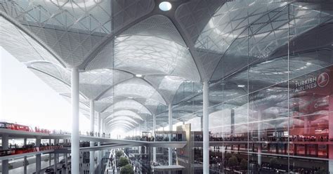 Grimshaw Team Unveils Istanbul Airport Design News Building