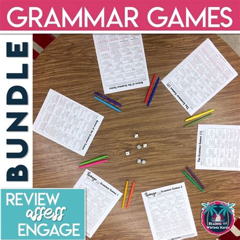 Grammar Games For The Classroom Reading And Writing Haven Grammar