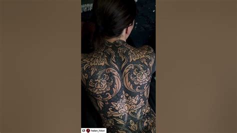 Beautiful Tattoo By Artist Helenhitori Youtube