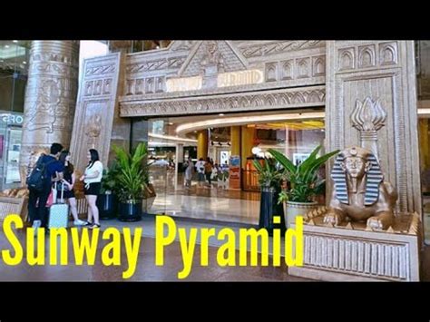 It is the malaysia's first themed shopping and entertainment mall in an egyptian design. Sunway Pyramid Shopping Mall Selangor Malaysia - YouTube