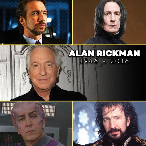 And he was probably the bravest man i ever knew. when i'm 80 years old and sitting in my rocking chair, i'll be ready harry potter. Alan Rickman's Birthday Celebration | HappyBday.to
