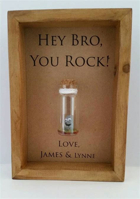 Funny personalised brother frame, Brother gift, Add names or your own