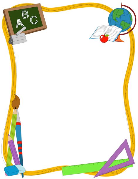 Free School Borders Cliparts Download Free School Borders Cliparts Png
