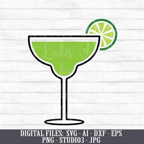 Margarita Glass Lime Cinco De Mayo Instant Digital Etsy Cinco De Mayo Free Cricut Images