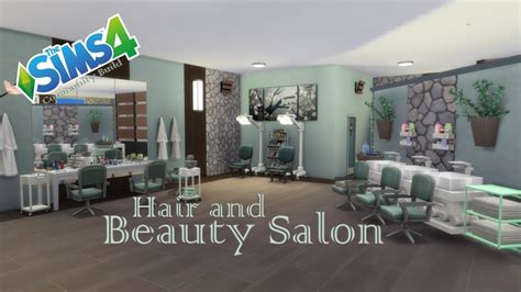 The Sims 4 Community Build Hair And Beauty Salon Youtube