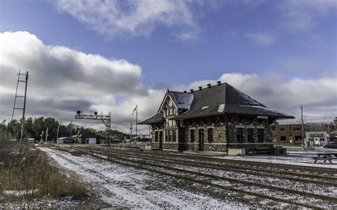 Dsc6897 Former Onr Railway Station Temagami Ontario 1 N Flickr