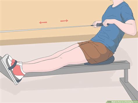 How To Row On A Rowing Machine 14 Steps With Pictures Wikihow