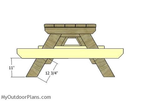 10 Foot Picnic Table Plans Myoutdoorplans Free Woodworking Plans And Projects Diy Shed