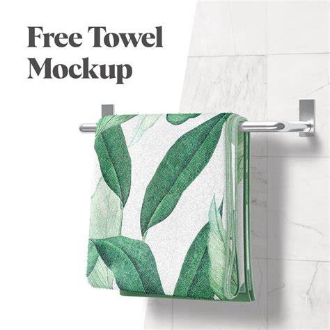 Free Bath Towel Mockup Free PSD Mockup Download For Adobe Photoshop By Rebrandy