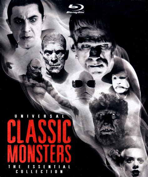 Best Buy Universal Classic Monsters The Essential Collection Blu Ray