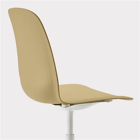 Leifarne Swivel Chair Olive Green Balsberget White Ikea