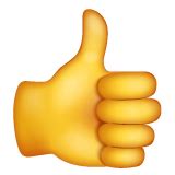 Thumbs Up Emoji Background
