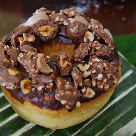 Special Donut Ferrero Rocher Topped Jarams Donuts Online Store
