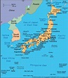 Japan islands map - Map japan islands (Eastern Asia - Asia)