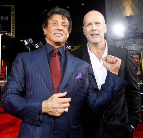 Sylvester Stallone Reveals Close Pal Bruce Willis Is Having A