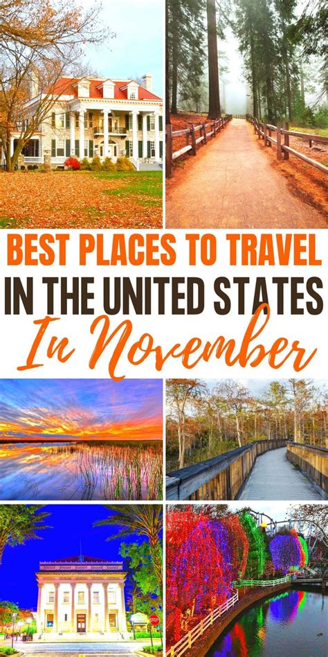 Best Place To Go In California In November Tourist Destination