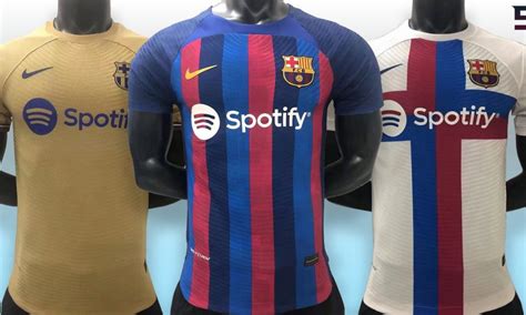 Barcelonas 202223 Home And Away Jersey Release Dates Report Barca