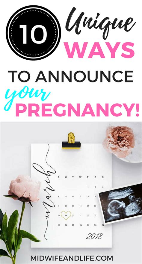 Midwife And Life 10 Unique Ways To Announce Your Pregnancy Midwife And Life